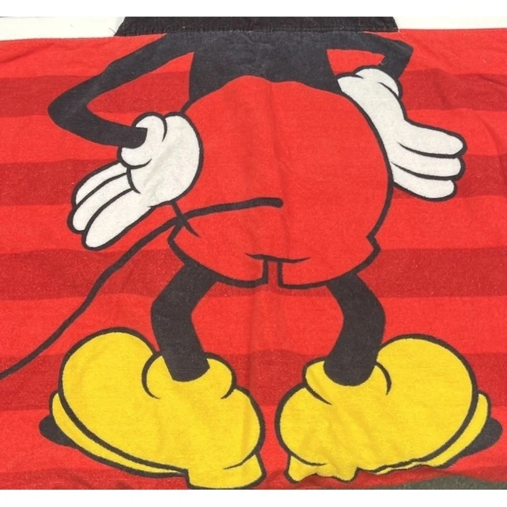 Mickey Mouse Baby Kids Towel With Ears Hoodie Beach Disney Vacation Souvenir USA